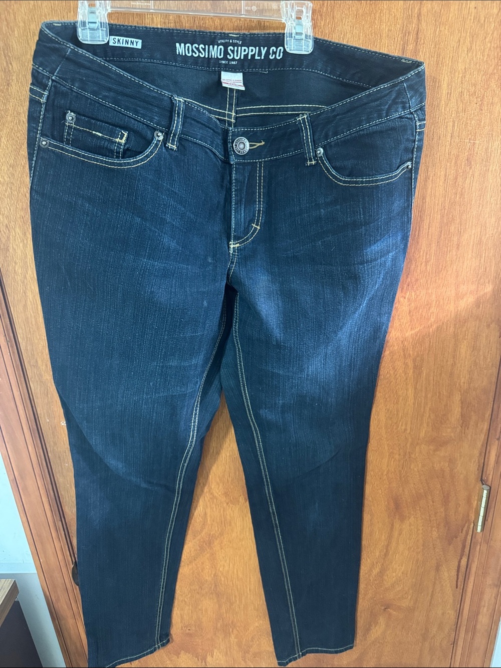 Mossimo Supply Co. Women's Skinny Jeans - Dark Indigo